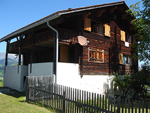 Casa Cadruvi im Sommer Ferienhaus Casa Cadruvi Giraniga Obersaxen im Sommer