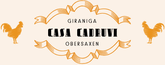Logo Ferienhaus Casa Cadruvi Giraniga Obersaxen Graubünden
